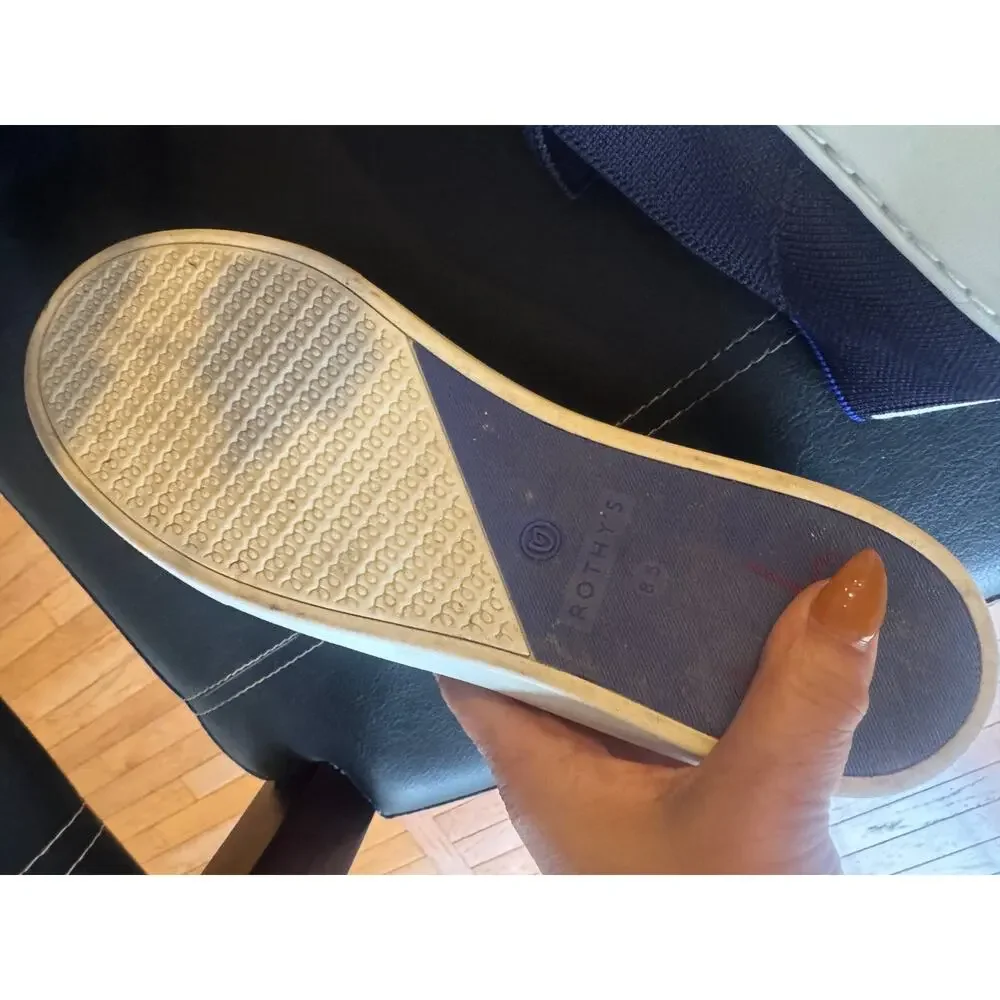 Rothy's The Original Slip On Women’s Sneakers Navy Size 8.5 (700